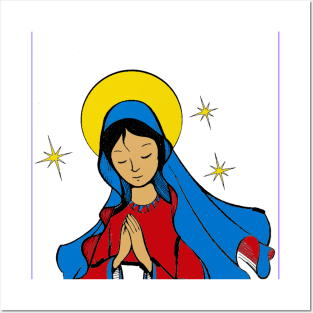 OCTOBER MONTH OF THE HOLY ROSARY Posters and Art